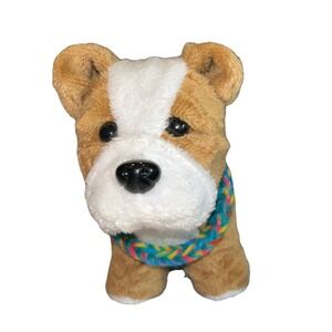 Meatloaf American Girl Doll Dog Bulldog 2013 Retired Pet with Pillow/ Bed